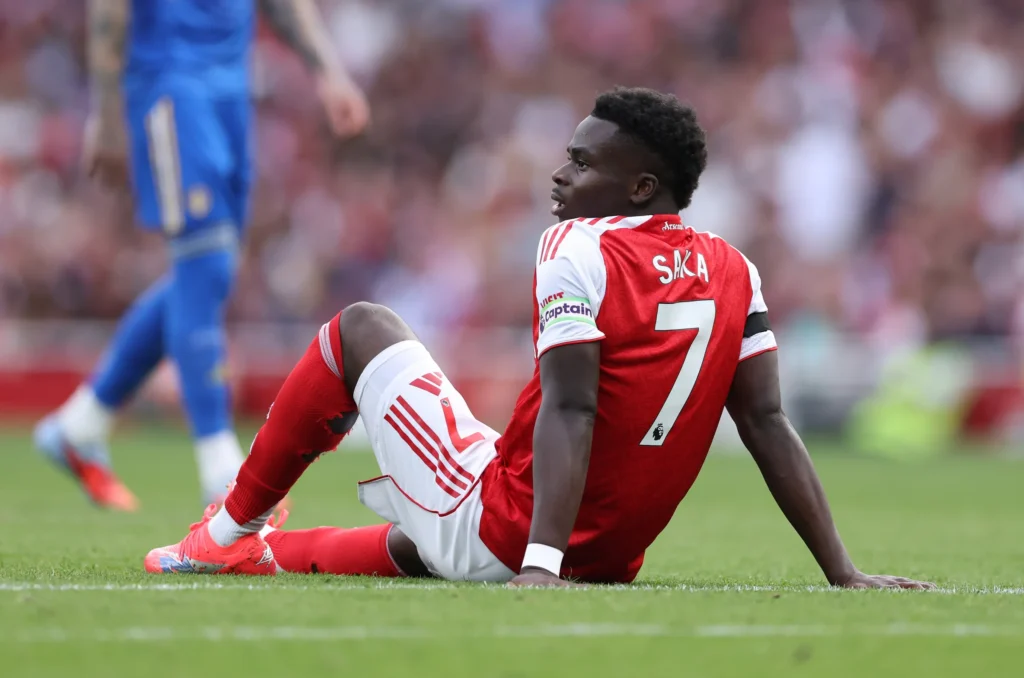 Saka Injury
