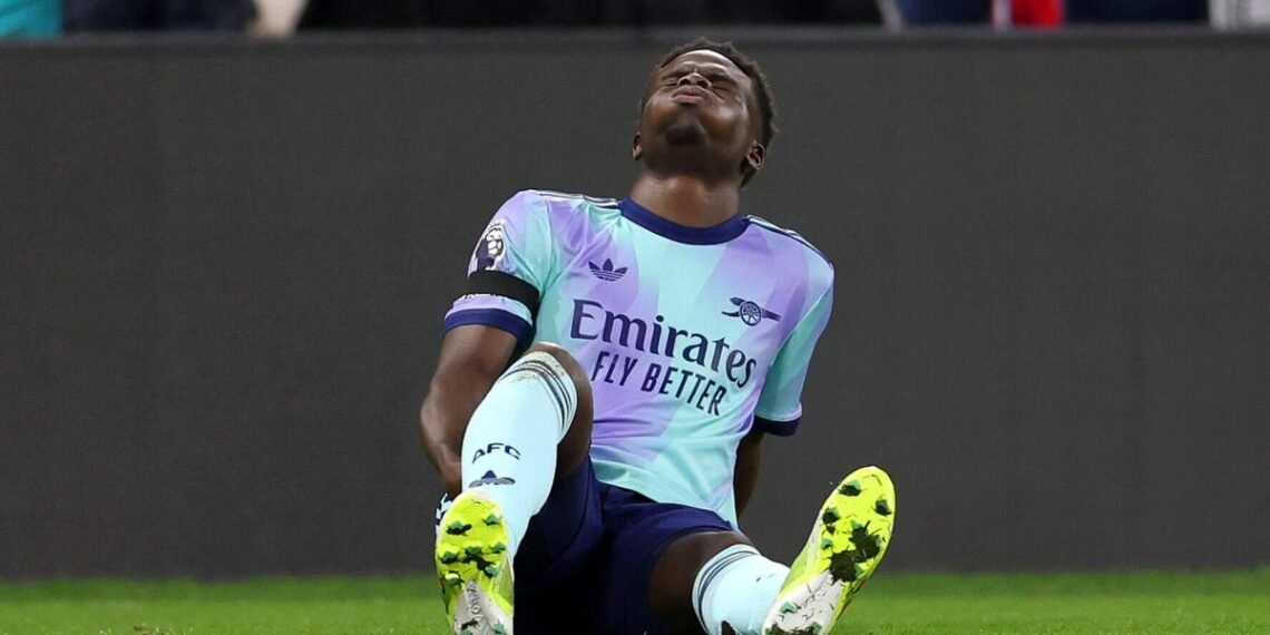 Saka Injury